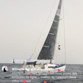 Avant le départ de la 2ème étape